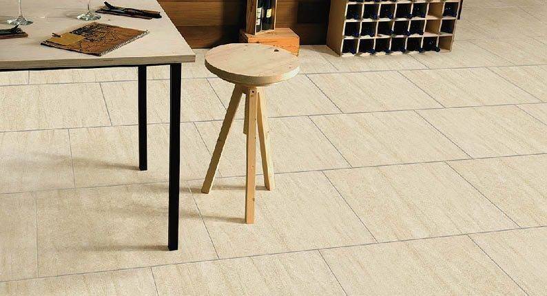 Bravos Glazed Porcelain Tile - Bone