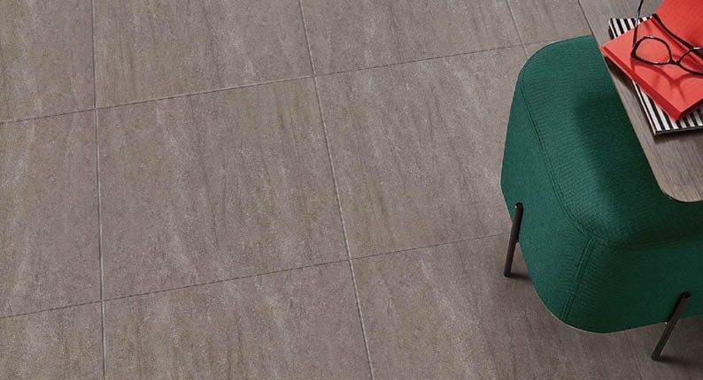 Bravos Glazed Porcelain Tiles - Dark Grey