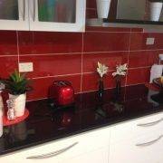 kitchen splashback red tiles kitchen splashback red tiles