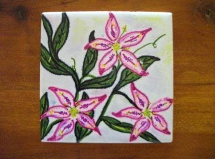 Painted Tile - Fun DIY Tiles Project