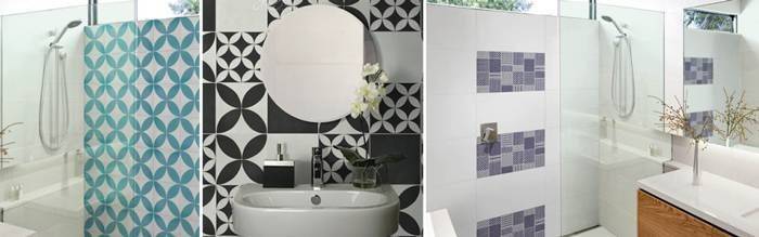 Bathroom tiling