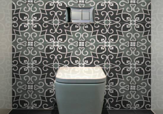 arabesque forest black tiles arabesque forest black tiles