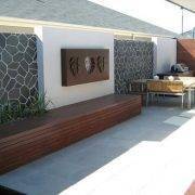 outdoor feature wall outdoor feature wall