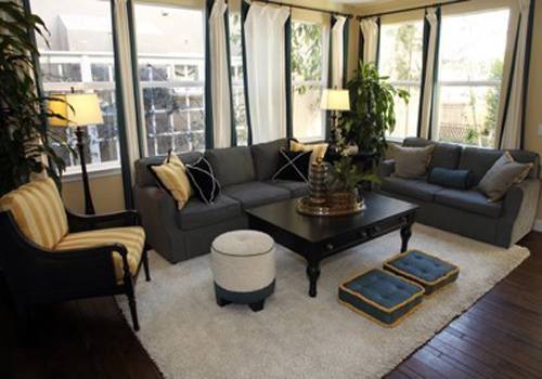 rug placed on timber flooring rug placed on timber flooring