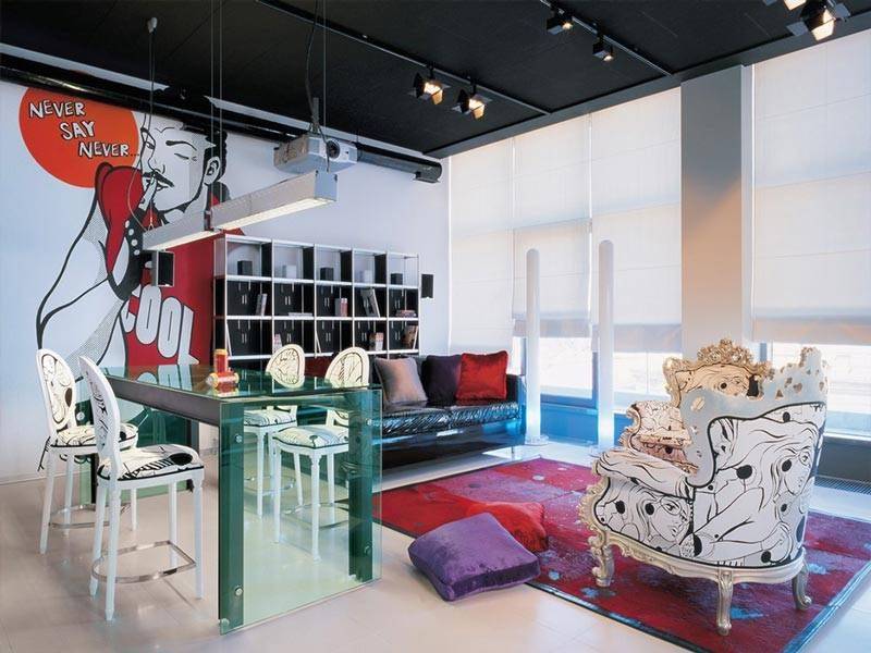 pop art white tiles small design ideas 1 pop art white tiles small design ideas 1