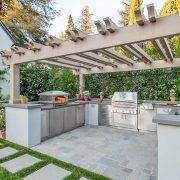 outdoor kitchen