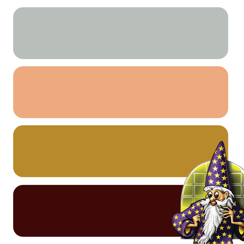 Earthy tones colour pallete
