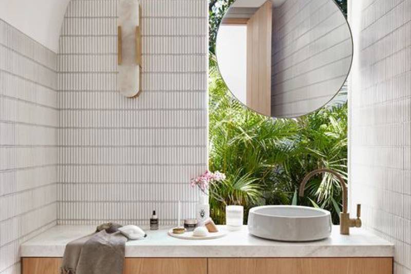 coastal inspired bathroom