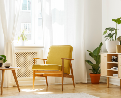 mid century modern flooring inspiration